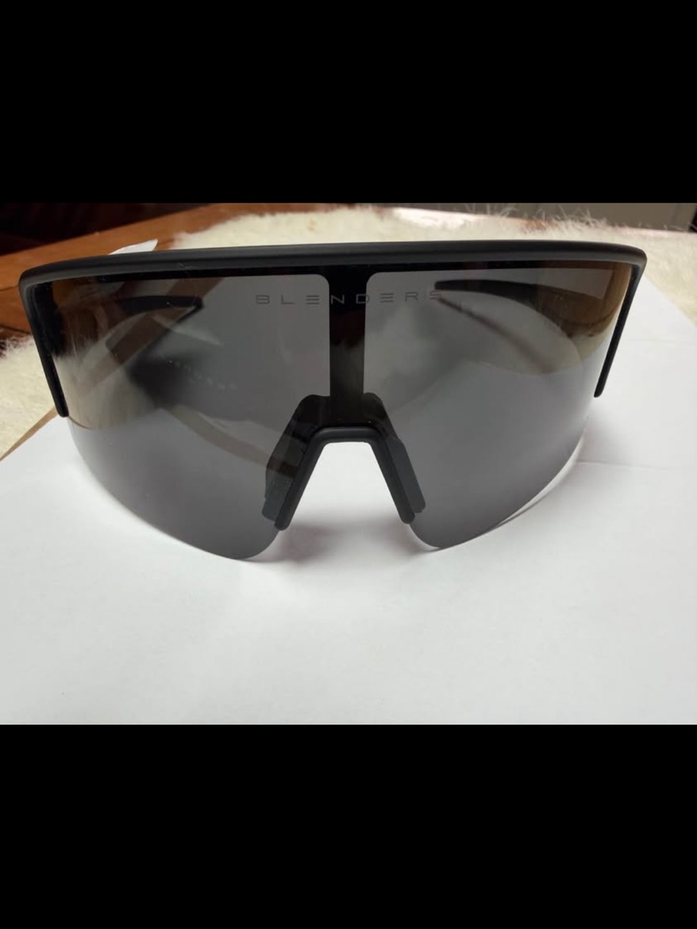 BLENDERS Eclipse X2 Polarized Shield Sunglasses - Black